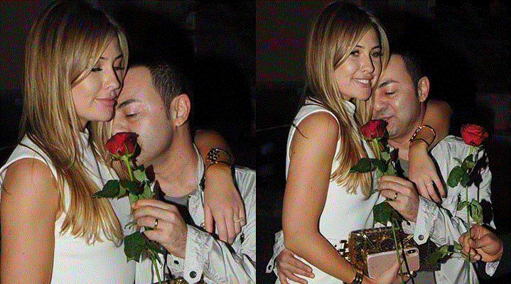 Serdar Ortaç, eşi için organize etti!