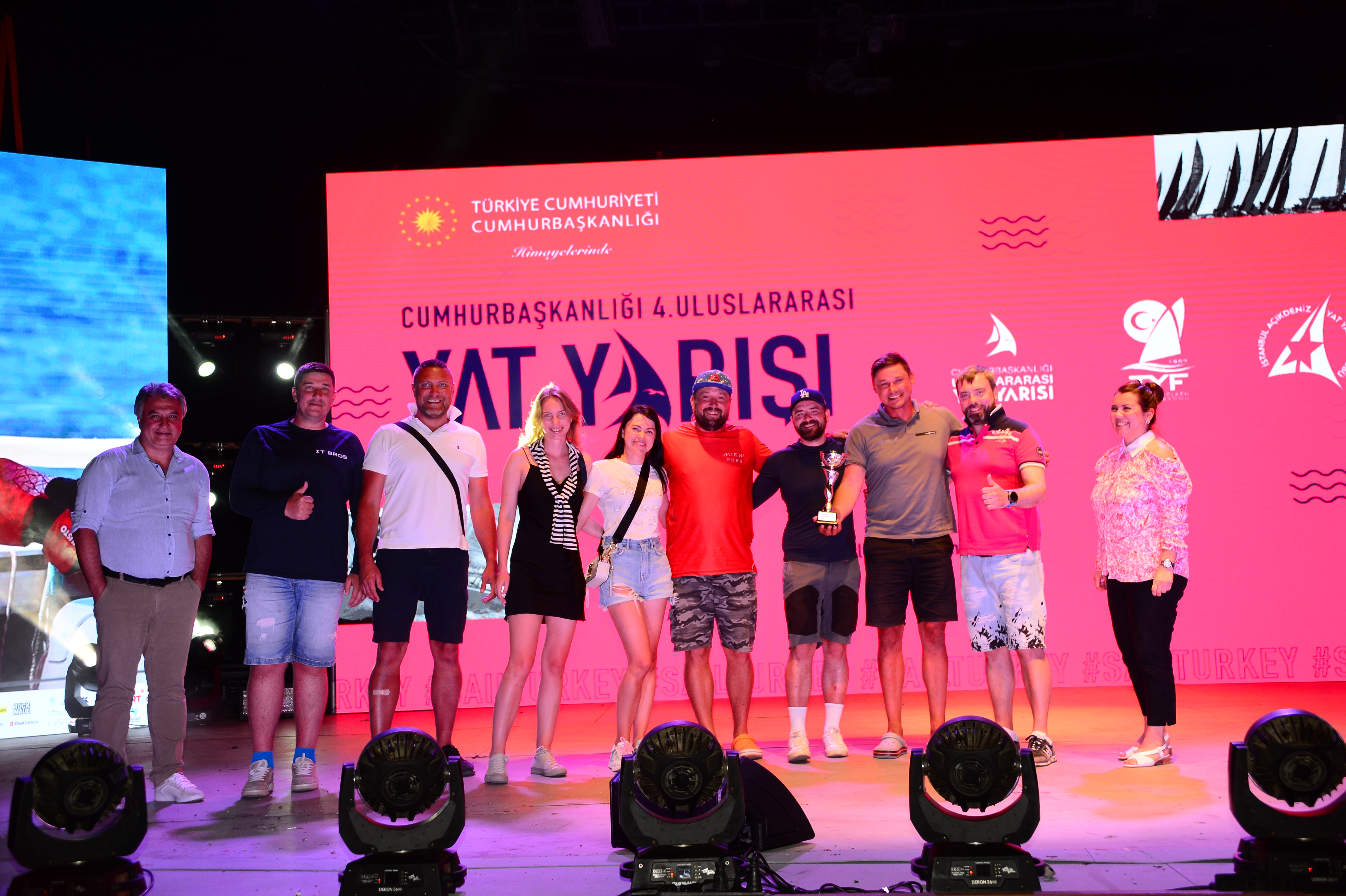 Cumhurbaşkanlığı Uluslararası Yat Yarışı Halikarnas 100. Yıl Kupası Sona Erdi